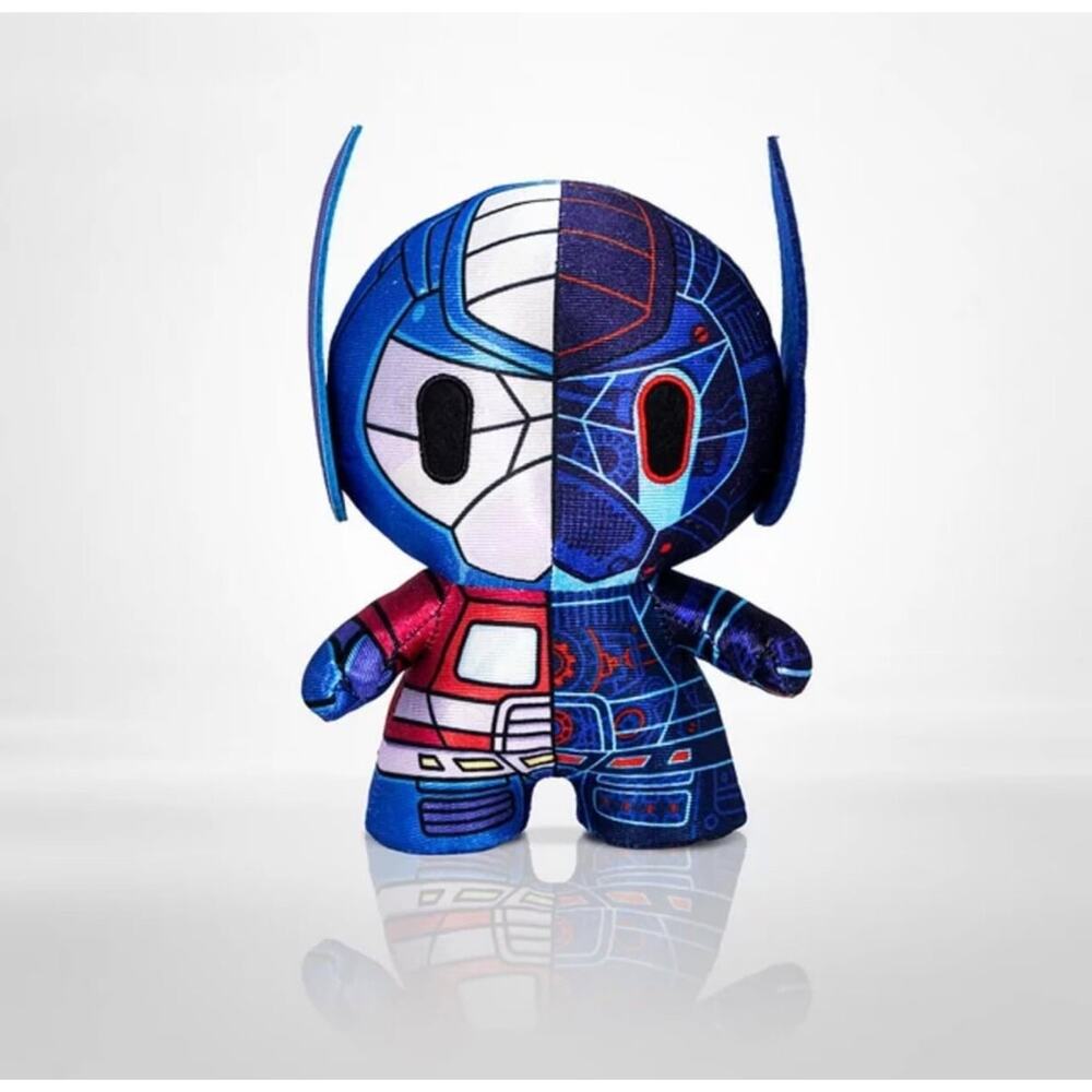 YuMe DZNR Transformers Optimus Prime Collectible Action Plush 7" New Great Gift